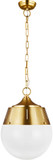 Visual Comfort Studio TP1092BBS Arlett Modern Burnished Brass Lighting Pendant