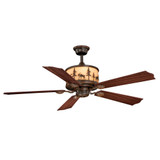 Vaxcel FN56305BBZ Yellowstone Country Burnished Bronze Finish 56" Wide Ceiling Fan