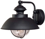 Vaxcel OW21501TB Harwich Nautical Textured Black Finish 11.5" Wide Outdoor Wall Lighting