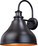 Vaxcel T0258 Delano Dualux Oil Burnished Bronze Outdoor Dusk To Dawn Motion Sensor w/ Photocell Wall Lighting Sconce