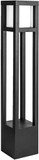 WAC Lighting 6621-BK Modern Black LED Exterior Lighting Post Light