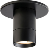 WAC Lighting FM-240103-CS-BK Twist-N-Lite Modern Black LED Ceiling Lighting