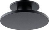 WAC Lighting FM-250708-CS-BK Twist-N-Lite Modern Black LED Flush Ceiling Light Fixture