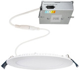 WAC Lighting R4ERDR-W9CS-WT Lotos Modern White LED Down Lighting Complete Kit
