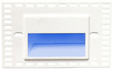 WAC Lighting WL-LED100TR-BL-WT Modern White LED Blue Invisible Trim Indoor Step Light