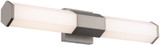 WAC Lighting WS-230124-CS-BN Remi Contemporary Brushed Nickel LED Bathroom Wall Light Fixture