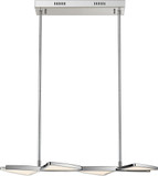 Z-Lite 1003-4CH-LED Aeon Modern Chrome LED Kitchen Island Lighting