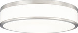 Z-Lite 1012F16-BN-LED Ballord Modern Brushed Nickel LED 16" Flush Lighting