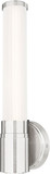 Z-Lite 1020-1S-BN-LED Warwick Contemporary Brushed Nickel LED Wall Lighting