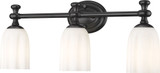 Z-Lite 1102-3V-MB Orion Matte Black 3-Light Bath Wall Sconce