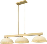 Z-Lite 152MGLD-DGM14 Cobalt Contemporary Modern Gold Island Lighting