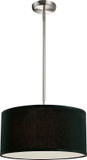 Z-Lite 171-16B-C Albion Brushed Nickel 8" Tall Drum Drop Lighting Fixture