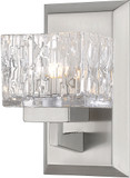 Z-Lite 1927-1S-BN Rubicon Modern Brushed Nickel Halogen Wall Sconce