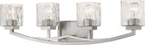 Z-Lite 1929-4V-BN Zaid Modern Brushed Nickel 4-Light Bath Lighting