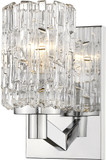 Z-Lite 1931-1S-CH Aubrey Chrome Wall Lamp