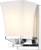 Z-Lite 1939-1S-CH Darcy Chrome Wall Lighting Sconce