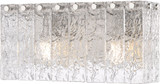 Z-Lite 1943-2V-BN Glacier Contemporary Brushed Nickel 2-Light Vanity Lighting Fixture