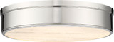 Z-Lite 1944F22-PN-LED Anders Modern Polished Nickel LED Flush Mount Light Fixture