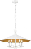 Z-Lite 1953-22MW Rialto Contemporary Matte White 22" Pendant Lighting