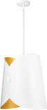 Z-Lite 1951P18-MW Salone Contemporary Matte White Pendant Lamp