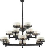 Z-Lite 329-15-BRZ Elea Bronze 48.875" Wide Lighting Chandelier