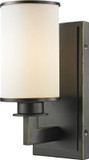 Z-Lite 413-1S Savannah Olde Bronze 4.5" Wide Light Sconce
