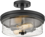 Z-Lite 464SF-MB Bohin Contemporary Matte Black Flush Mount Lighting Fixture