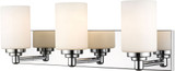 Z-Lite 485-3V-CH Soledad Chrome 3-Light Bathroom Lighting Sconce