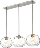 Z-Lite 490P10-3L-BN Chloe Brushed Nickel Multi Hanging Lamp