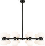 Z-Lite 494-20MB Artemis Contemporary Matte Black Chandelier Light