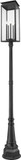 Z-Lite 5018PHXLR-564P-BK Nova Black Exterior Lamp Post Light