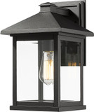 Z-Lite 531B-BK Portland Black Exterior Wall Lighting