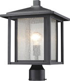 Z-Lite 554PHB-BK Aspen Black Exterior Post Light