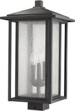 Z-Lite 554PHXLS-BK Aspen Black Exterior Lamp Post Light