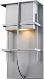 Z-Lite 558M-SL-LED Stillwater Modern Silver LED Outdoor Lighting Sconce