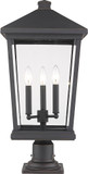 Z-Lite 568PHXLR-533PM-ORB Beacon Oil Rubbed Bronze Exterior Pier Mount