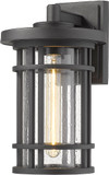 Z-Lite 570M-BK Jordan Modern Black Exterior Wall Sconce Light