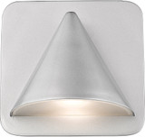 Z-Lite 578SL-LED Obelisk Modern Silver LED Exterior Wall Sconce Light