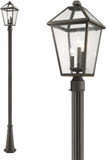 Z-Lite 579PHBR-519P-ORB Talbot Traditional Rubbed Bronze Outdoor Post Lamp