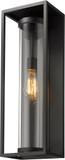 Z-Lite 584B-BK Dunbroch Contemporary Black Outdoor 24" Wall Mounted Lamp