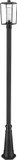 Z-Lite 594PHMR-519P-BK Sheridan Modern Black Exterior Lamp Post Light