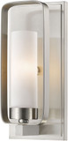 Z-Lite 6000-1S-BN Aideen Modern Brushed Nickel Wall Lamp