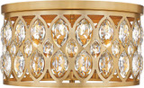 Z-Lite 6010F18HB Dealey Crystal Heirloom Brass Ceiling Lighting