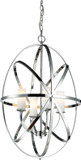 Z-Lite 6027-4L-CH Aranya Chrome Ceiling Light Pendant