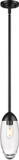 Z-Lite 651P-ROD-MB Arden Contemporary Matte Black Mini Drop Ceiling Light Fixture