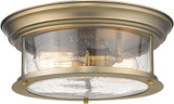 Z-Lite 727F13-HBR Sonna Modern Heritage Brass Overhead Lighting Fixture