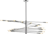 Z-Lite 737-20CH Ascension Modern Chrome Chandelier Lamp