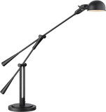 Z-Lite 741TL-MB Grammercy Park Matte Black Floor Lighting