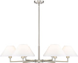 Z-Lite 744-44R-BN Leila Brushed Nickel Lighting Chandelier