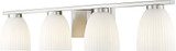 Z-Lite 7518-4V-BN Naya Modern Brushed Nickel 4-Light Bath Lighting